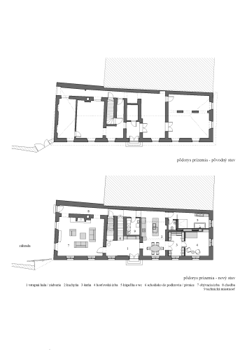 RICHARD KRÁĽOVIČ ARCHITEKTI | RODINNÝ DOM LEVOČA, REKONŠTRUKCIA