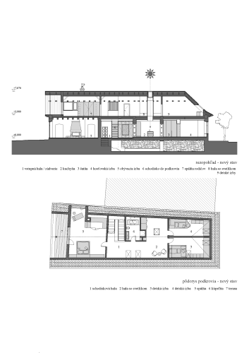 RICHARD KRÁĽOVIČ ARCHITEKTI | RODINNÝ DOM LEVOČA, REKONŠTRUKCIA