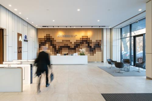 SIEBERT + TALAŠ, SPOL. S R.O. | INTERIÉR VSTUPNEJ HALY - EINSTEINOVA BUSINESS CENTER