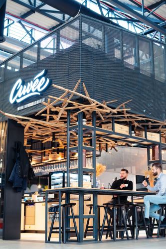 INFLOW DESIGN | CUVÉE WINESHOP &AMP; COFFEE 2.0